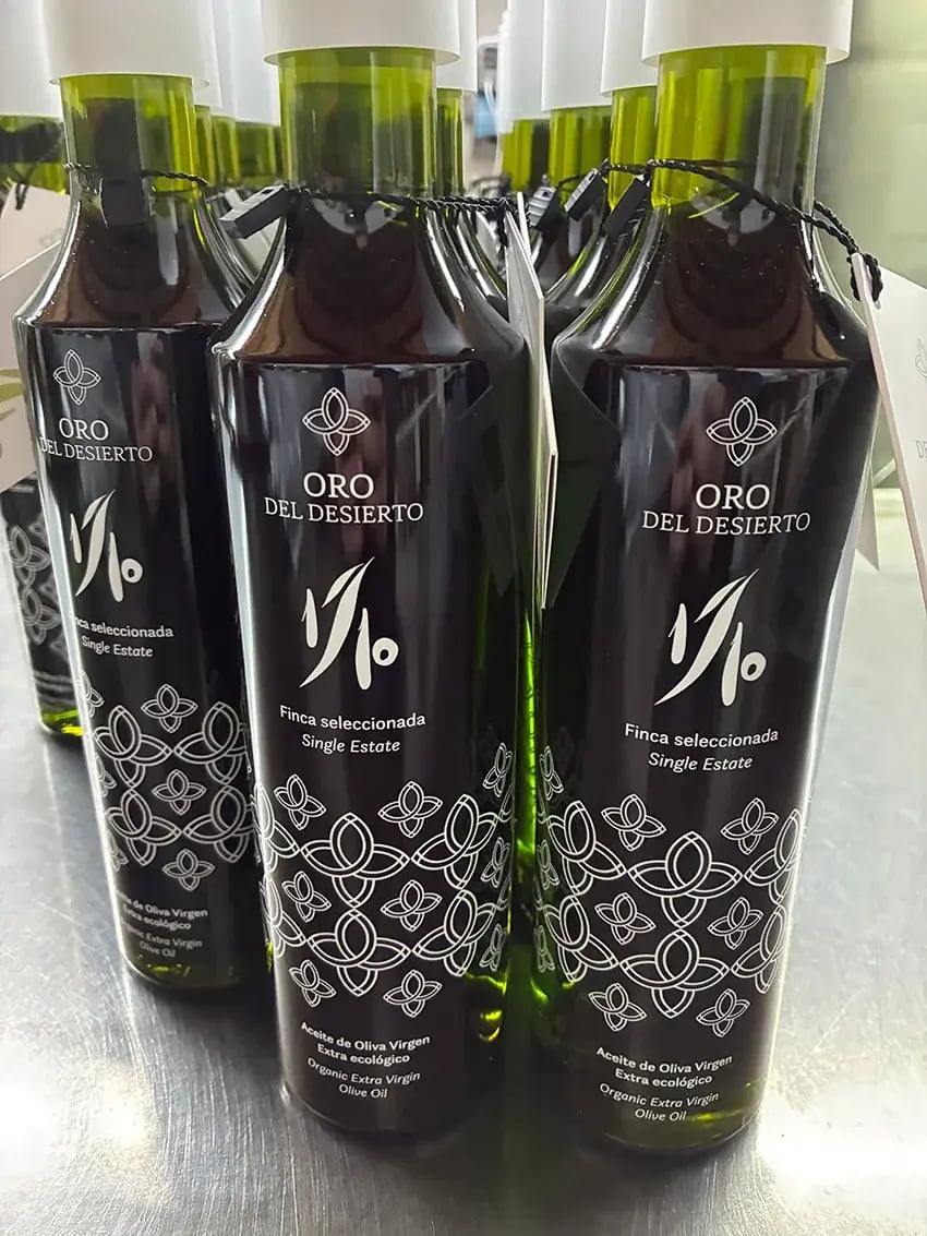 Aceite de cosecha temprana Oro del Desierto 1_10, el aceite más exclusivo