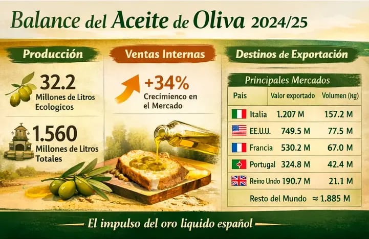 Datos olivar ecológico y ventas campaña 2024_25 - Balance