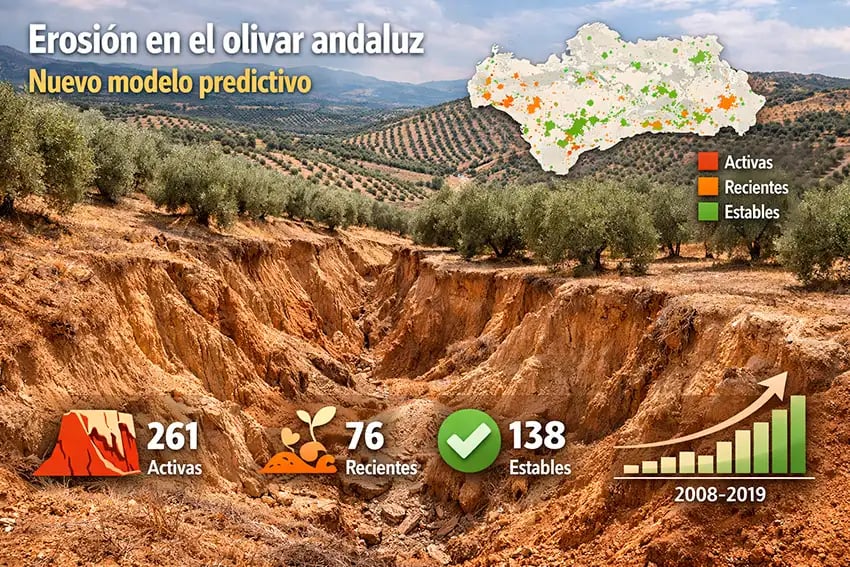 Erosion olivar andaluz